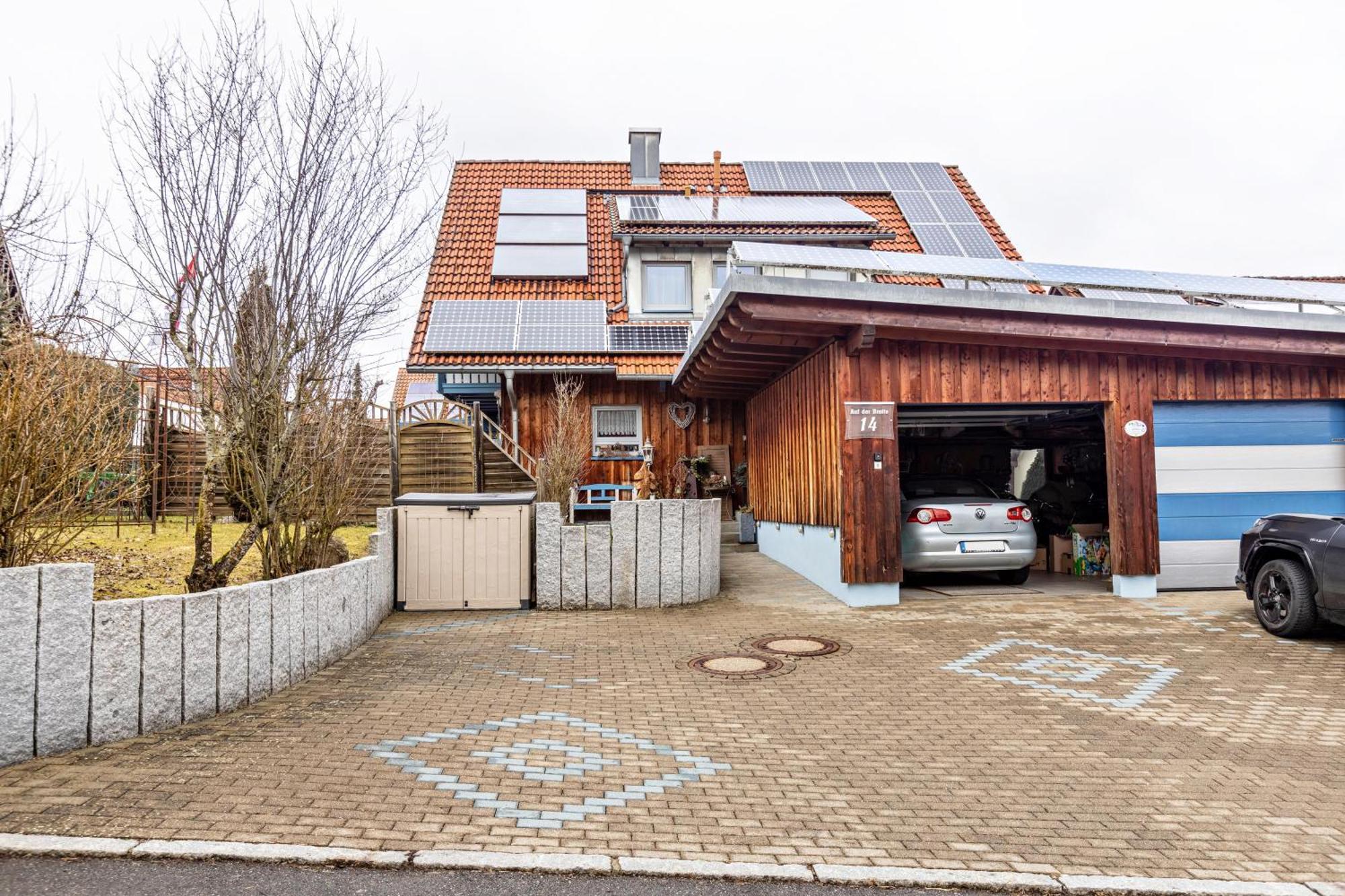 Ferienwohnung Im Holzhaus 多瑙艾辛根 外观 照片